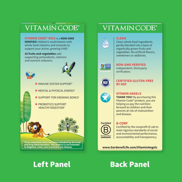 Vitamin Code Kids Cherry Berry Chewables