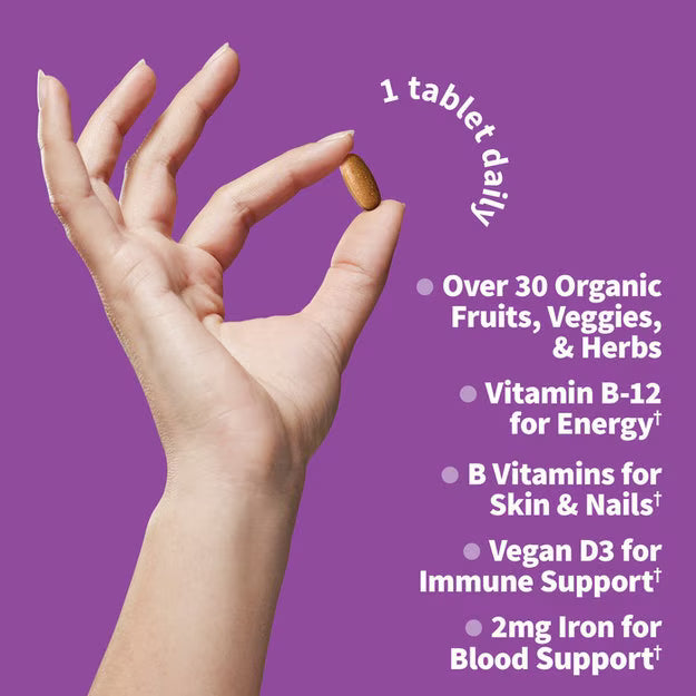 Organics Women's Once Daily Tablets