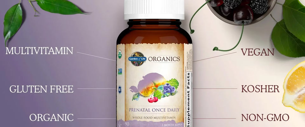 Organics Prenatal Once Daily Tablets